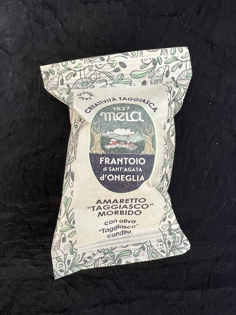 [FRA046] Amaretto morbido all'oliva Taggiasca candita 1 pièce
