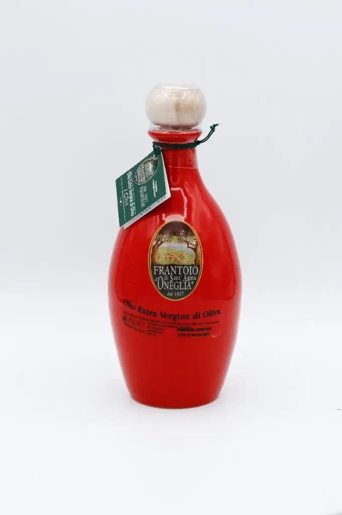 [FRA004] Céramique italienne rouge - Huile d'olive extra vierge I Clivi 500 ml