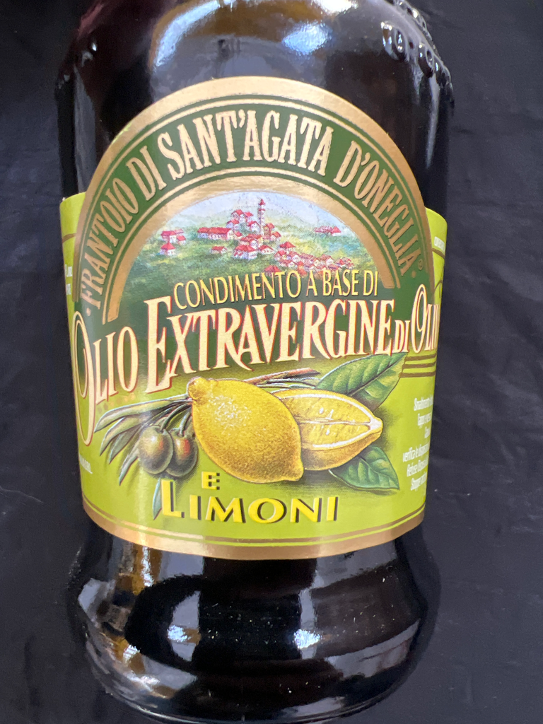 Huile d'olive extra vierge au citron de Ligurie - 100ml