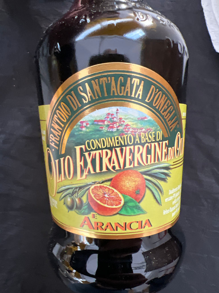 [FRA017] Huile d'olive extra vierge à l'orange de Ligurie - 100ml