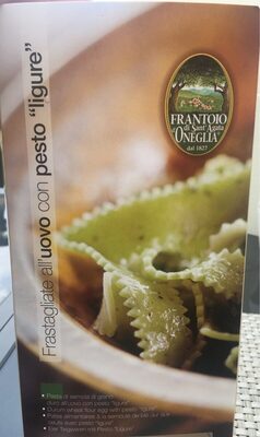 [FRA035] Frastagliate all'uovo con pesto ligure - 250 gr