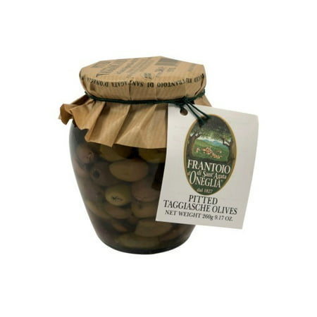 Olives taggiasche dénoyautées (snocciolate) - 260 gr 
